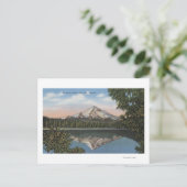 Hood, Oregon - Aussicht auf Berge von Lost Postkarte (Stehend Vorderseite)