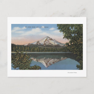 Hood, Oregon - Aussicht auf Berge von Lost Postkarte