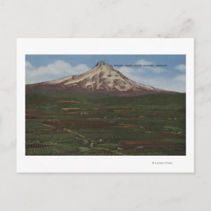 Hood, Oregon - Aussicht auf den Berg von Hood 2 Postkarte