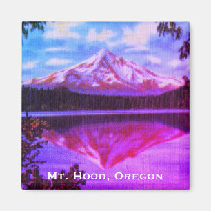 Hood, Oregon Crystal Lost Lake Magnet