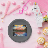 Hood, Oregon Crystal Lost Lake Pappteller (Party)