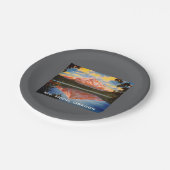 Hood, Oregon Crystal Lost Lake Pappteller (Schrägansicht)