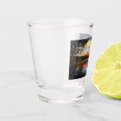 Hood, Oregon Crystal Lost Lake Schnapsglas (Links)