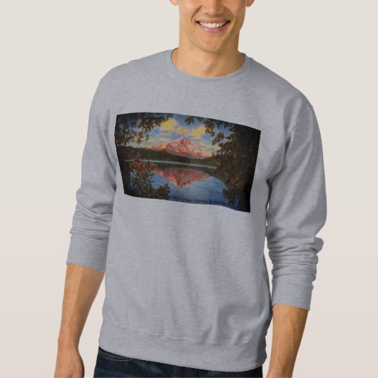 Hood, Oregon Crystal Lost Lake Sweatshirt (Vorderseite)