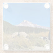 Hood, Oregon Glasuntersetzer (Rückseite)