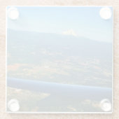 Hood, Oregon Glasuntersetzer (Rückseite)