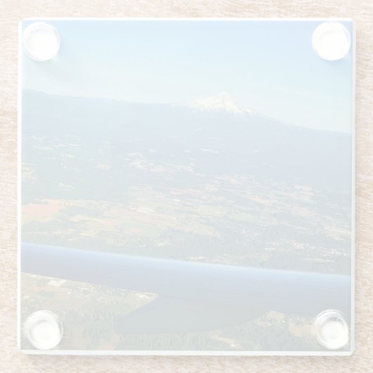 Hood, Oregon Glasuntersetzer (Rückseite)