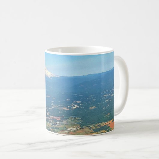 Hood, Oregon Kaffeetasse (VorderseiteRechts)