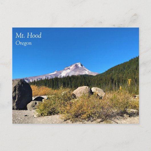 Hood, Oregon Postcard Postkarte (Vorderseite)