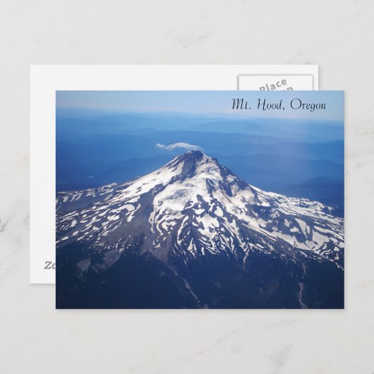 Hood Oregon Postkarten (Vorne/Hinten)