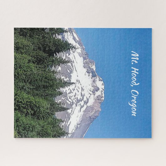 Hood Oregon Puzzle (Horizontal)