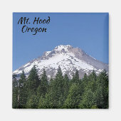 Hood Oregon Ski Bowl Magnet (Vorne)