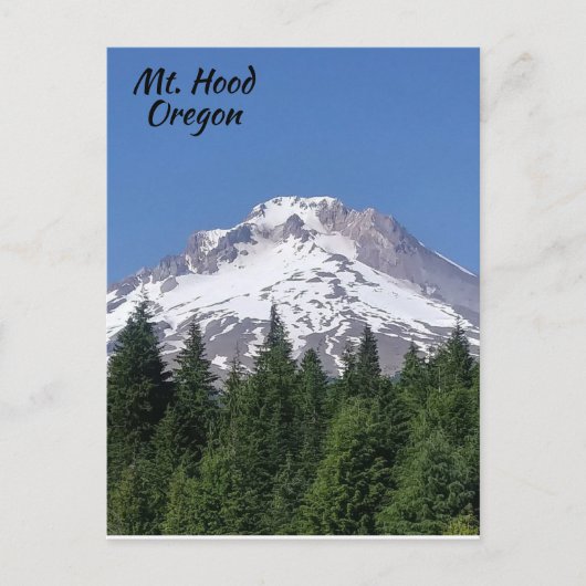 Hood Oregon Ski Bowl Postkarte (Vorderseite)