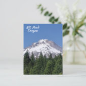 Hood Oregon Ski Bowl Postkarte (Stehend Vorderseite)