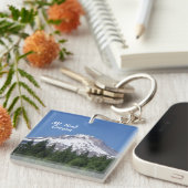 Hood Oregon Ski Bowl Schlüsselanhänger (Vorderseite rechts)