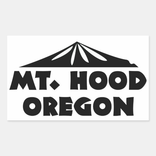 Hood Oregon Sticker (Vorderseite)