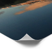 Hood over Trillium Lake, Oregon Poster (Ecke)