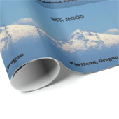 Hood, Portland, Oregon Geschenkpapier (Rolleneckpunkt)