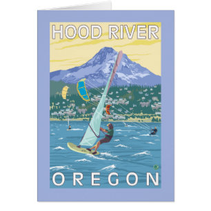 Hood River, ORWind Surfer u.