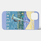 Hood River, ORWind Surfer u. Case-Mate iPhone Hülle (Rückseite (Horizontal))