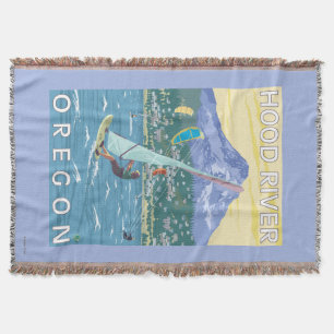 Hood River, ORWind Surfer u. Decke
