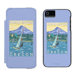 Hood River, ORWind Surfer u. Incipio Watson™ iPhone 5 Geldbörsen Hülle