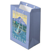 Hood River, ORWind Surfer u. Mittlere Geschenktüte (Rückseite Schrägansicht)