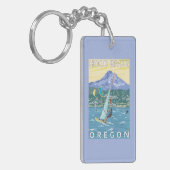 Hood River, ORWind Surfer u. Schlüsselanhänger (Vorderseite links)