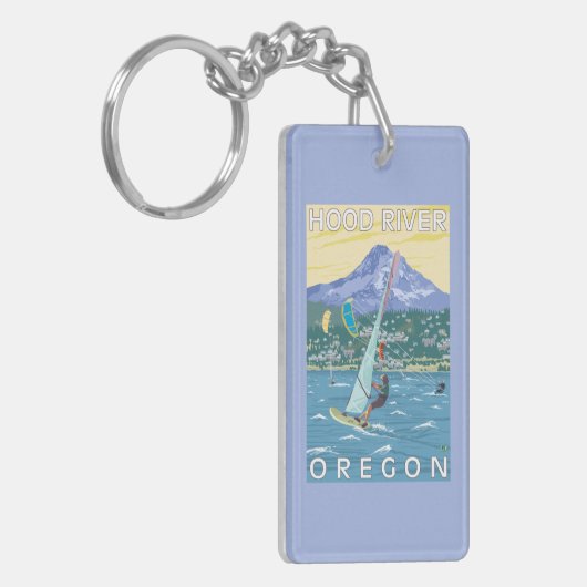 Hood River, ORWind Surfer u. Schlüsselanhänger (Vorderseite links)