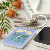 Hood River, ORWind Surfer u. Schlüsselanhänger (Vorderseite rechts)