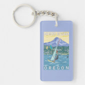 Hood River, ORWind Surfer u. Schlüsselanhänger (Vorderseite)