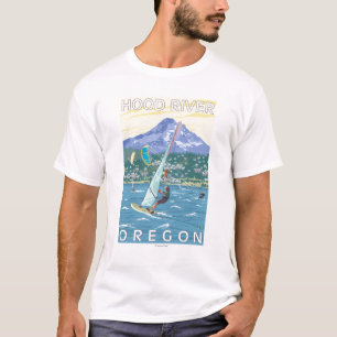 Hood River, ORWind Surfer u. T-Shirt