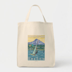 Hood River, ORWind Surfer u. Tragetasche
