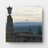 Hood von Rocky Butte, Portland, Oregon Fotoplatte (Vorderseite)