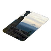 Hood von Rocky Butte, Portland, Oregon Magnet (Linke Seite)