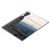 Hood von Rocky Butte, Portland, Oregon Notizblock (Linke Seite)