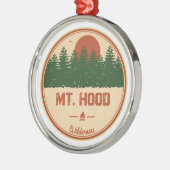 Hood Wilderness Ornament Aus Metall (Links)