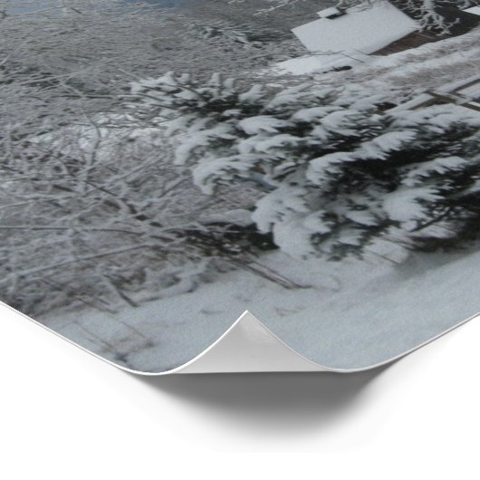 Hood Winter Poster (Ecke)