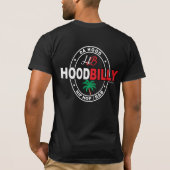Hoodbilly Flecken-Logo-DA-Haube HipHop/R&B #2 T-Shirt (Rückseite)
