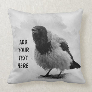 Hooded Crow Kissen