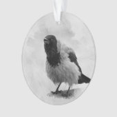 Hooded Crow Ornament (Vorderseite)