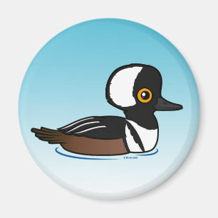 Hooded Merganser Magnet