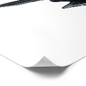 Hooded Merganser Poster (Ecke)