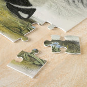 Hooded Skunk oder Großschwanzkunk aus Audubon Puzzle (Seite)