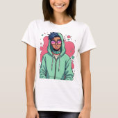 Hooded Street Vib T-Shirt (Vorderseite)