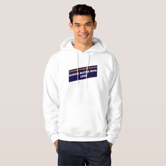 Hooded Sweatshirt für Männer (Vorne ganz)