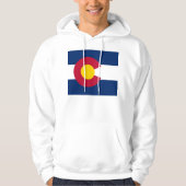 Hooded Sweatshirt mit amerikanischer Flagge (Vorderseite)