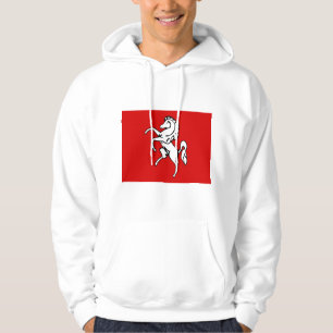 Hooded Sweatshirt mit Flag Kent, England