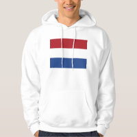 Hooded Sweatshirt mit Flag Niederlande