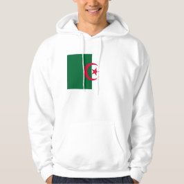 Hooded Sweatshirt mit Flagge Algeriens